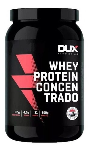 Whey Protein Concentrado Pote Dux Nutrition Sabor Cookies - Pote 900g