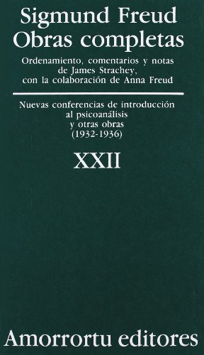 Obras Completas De Sigmund Freud - Volumen Xxii: Nuevas Conf