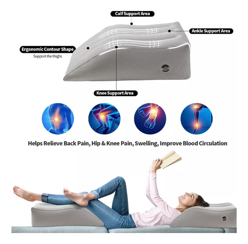 Cojín De Apoyo For Piernas, Almohada Ideal