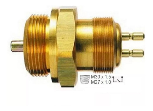 Interruptor Sensor Luz Ré Sprinter 97 À 2003 + Plug Conector