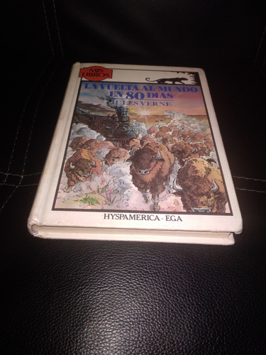 Libro La Vuelta Al Mundo En 80 Días, Tapa Dura, Edición 1982