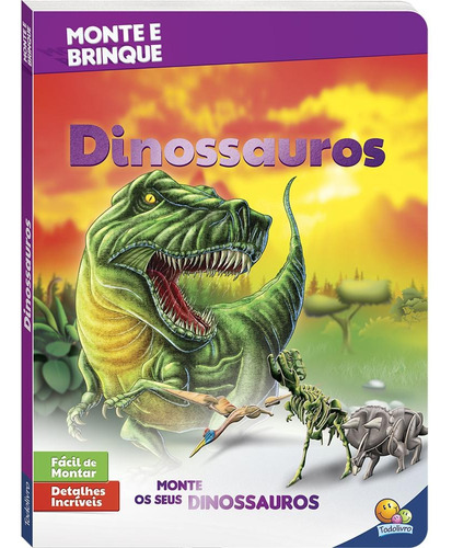 Monte e Brinque II: Dinossauros, de Belli, Roberto. Editora Todolivro Distribuidora Ltda. em português, 2019