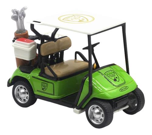 1:36, Modelo De Carrito De Golf, Vehículo De Verde