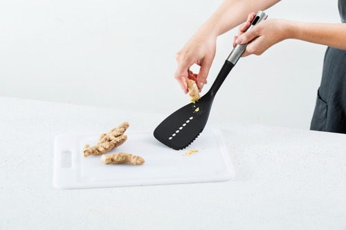 Imagen 2 de 10 de Set 6 Utensilios Con Base Silver Industrial Ilko