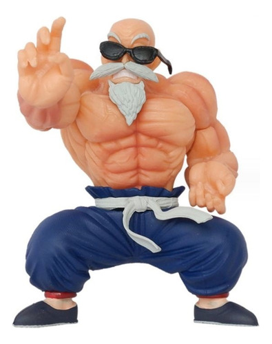 Figura Maestro Roshi Musculoso 10cm Dragon Ball