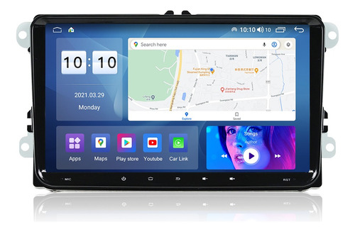 Autoestereo Vw Polo Golf Android Auto Carplay Wifi 2+32gb