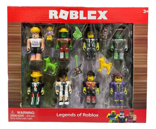 Roblox X 8 Personajes Con Accesorios - Mercadoshop