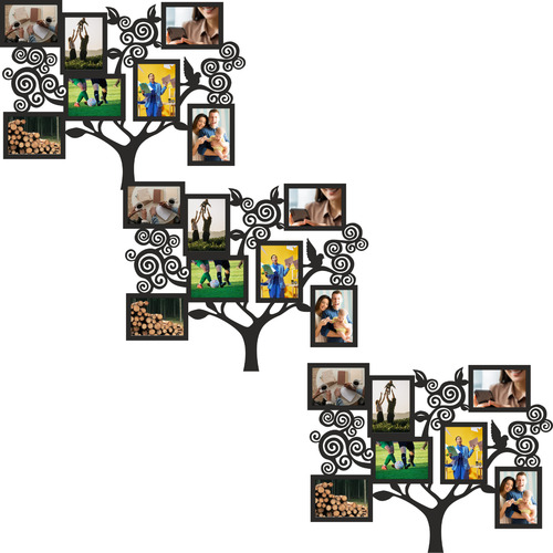 (3un) Cuadro Sublimable 31x24 - Árbol Genealógico Familiar