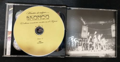 Bronco En Vivo Cd Bukis Yonics Temerarios Industria Bryndis