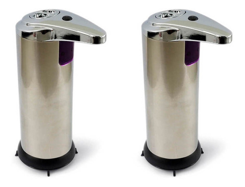 Kit 2 Saboneteira Automática Dispenser Para Sabonete Liquido