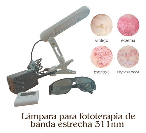 Lámpara Fototerapia Uvb Philips, Vitíligo, Psoriasis, Eczema
