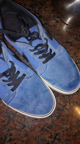 Zapatillas Nike Sb Satire Ii Gamuza Azul Hombre (Usado)