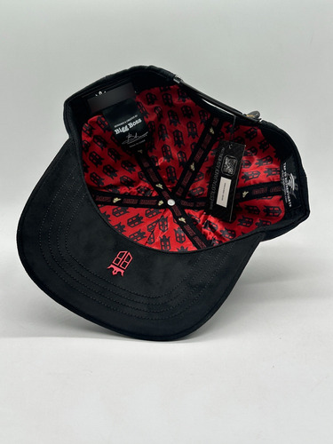 Gorra Big Boss La Sombrero Black/red 100% Original Negro Único