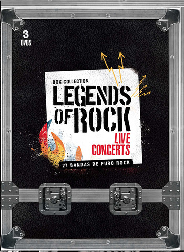 Legends Of Rock - Live Concerts - Box Collection