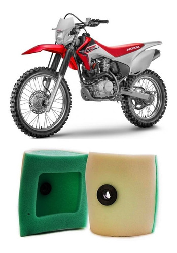 Filtro De Ar Elemento Espuma Off Road Honda Crf 230