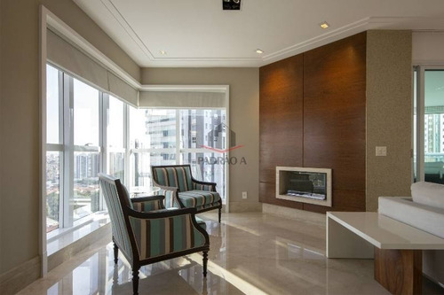 Apartamento Alto Padrão Para Venda No Bairro Jardim Anália Franco, 4 Dorm, 3 Suíte, 4 Vagas, 257,76 M - 1669