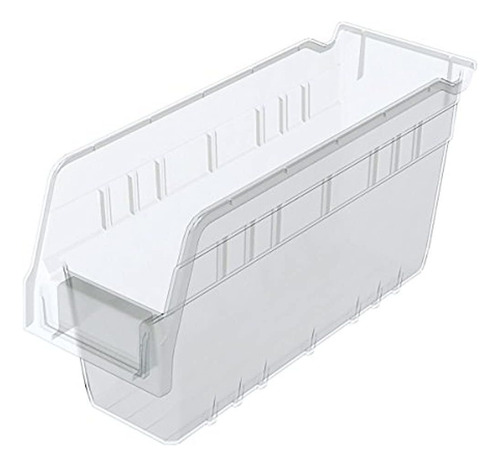 Akromils 30040sclar Nesting Plastic Shelf Bin 16 Pack 1158 X