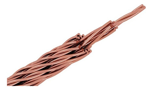 Cable De Cobre Desnudo Imsa 10mm 7 H X1,35 X Metro