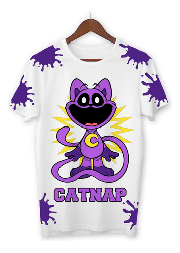 Remera Niños, Poppy Playtime: Catnap