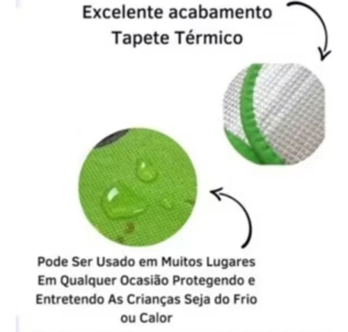 Alfombra Acolchado Piso Antigolpes Bebes Nene Envio Garantia