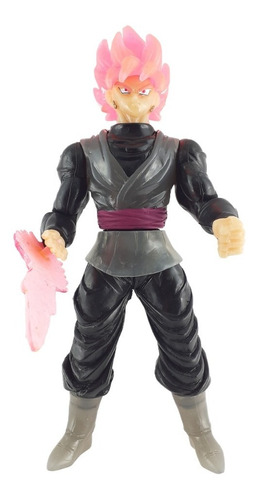 Figura Juguete Goku Black Super Sayayin Dios Rose Plástico 