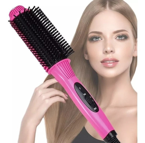 Cepillo Peine Alisador Planchita Cabellos Ondas Anti Frizz