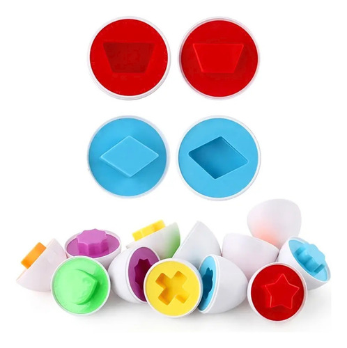 Cajas De Huevos Didácticos Diferentes Modelos Color Blanco Figuras