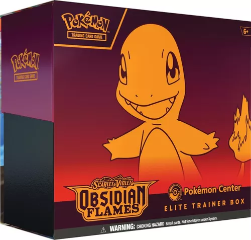 Pokémon Box Treinador Avançado Obsidiana Em Chamas - Copag