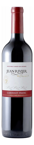 Vino Jean Rivier Cabernet Franc Tinto Mendoza Argentina Of