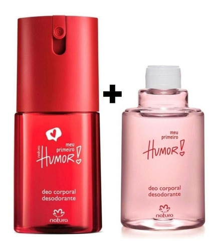 Spray Corporal Humor Meu Primeiro 100 Ml + Repuesto Natura