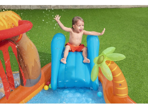 Piscina Inflable Infantil 208lt Lava Lagoon Bestway 53069