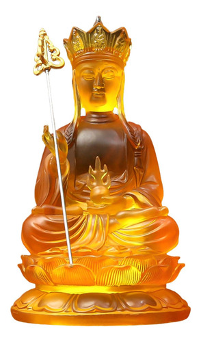Estatua Budista Figura Budista Sobre Base De Loto Estilo B
