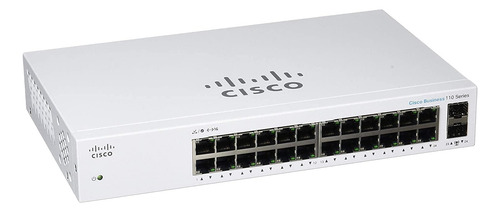 Switch Cisco Business Cbs110-24t No Administrado De 24 Puert