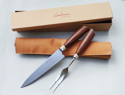 Cuchillo/ Tenedor Parrilla Arbolito  Solingen Grabado Incl.