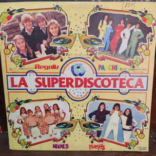 Vinilo La Superdiscoteca Parchis Regaliz Nins Pompis If1