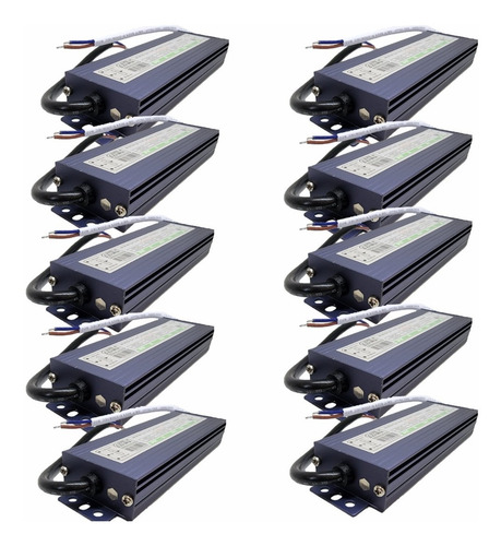 Fuente De Poder 12v 200w - Exterior Ip67 Paquete 20 Piezas