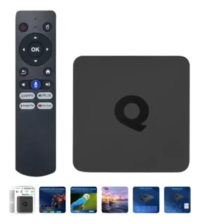 Smart Tv Box Q1 8gb/128gb 4k Uhd Android-10