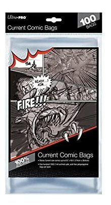 Bolsas Ultra-pro Comic (bolsa De 100) Actual (moderna) De Ta