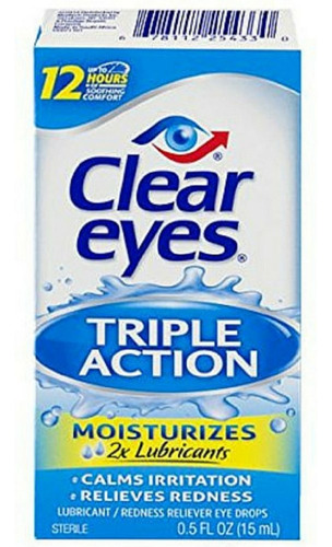 Clear Eyes Triple Action Rel - 7350718:mL a $100990