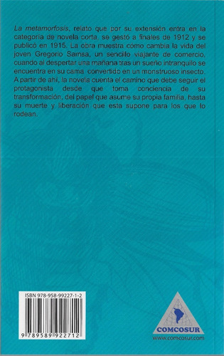La Metamorfosis - Franz Kafka - Libro - Original