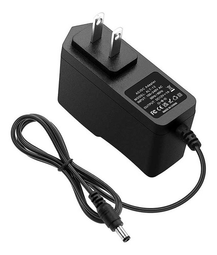 Adaptador  Ac/dc Cargador 12v 1a Plug