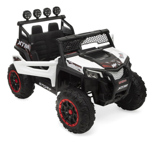 Montable Sport Buggy Blanco 1 Plaza Control Remoto, Mp3, Usb