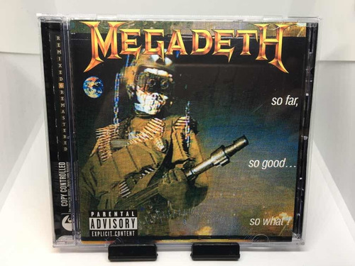 Megadeth - So Far, So Good, So What! - Cd (metallica, Anthra