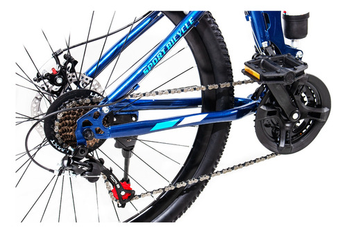 Bicicleta Plegable Rodado 26 Lamborghini Mtb Cambios Shimano