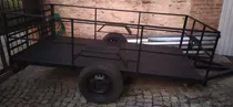 Comprar Trailer Batan Con Barandas Para Cuatriciclo, Moto, Etc!