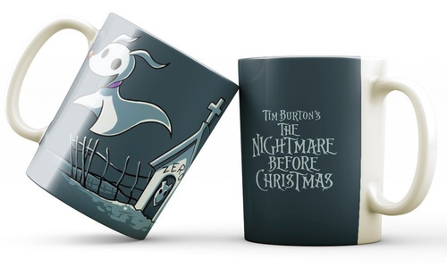 Taza Película El Extraño Mundo De Jack Personaje Zero