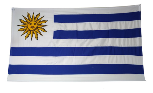 Bandera De Uruguay De Buena Calidad. 100x60 Cm No Es China