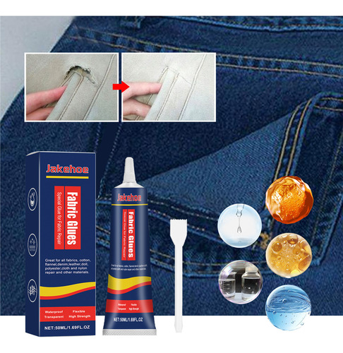 Pegamento Para Tela, Tela Lavable, Adhesiva En Seco, Ropa Tr