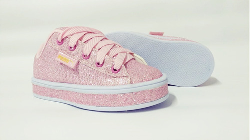 tenis puma infantil glitter