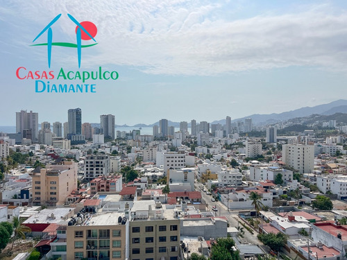 Cad Sol Y Mar B 1002. Departamento En Piso Alto Con Terraza, Vista A La Ciudad Y Excelente Ventilación